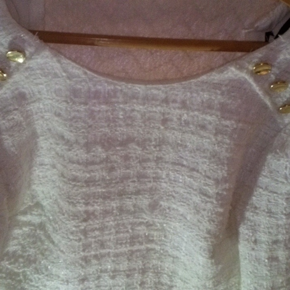 Zara white cocktail dress size small